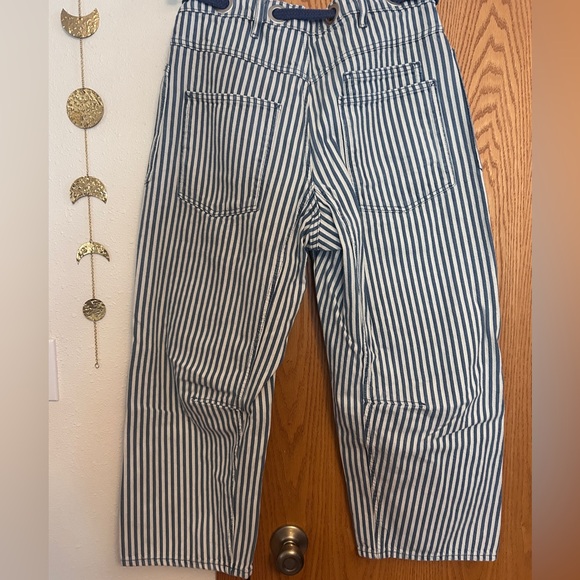 We The Free Blue and White Striped Moxie - Picture 3 of 4